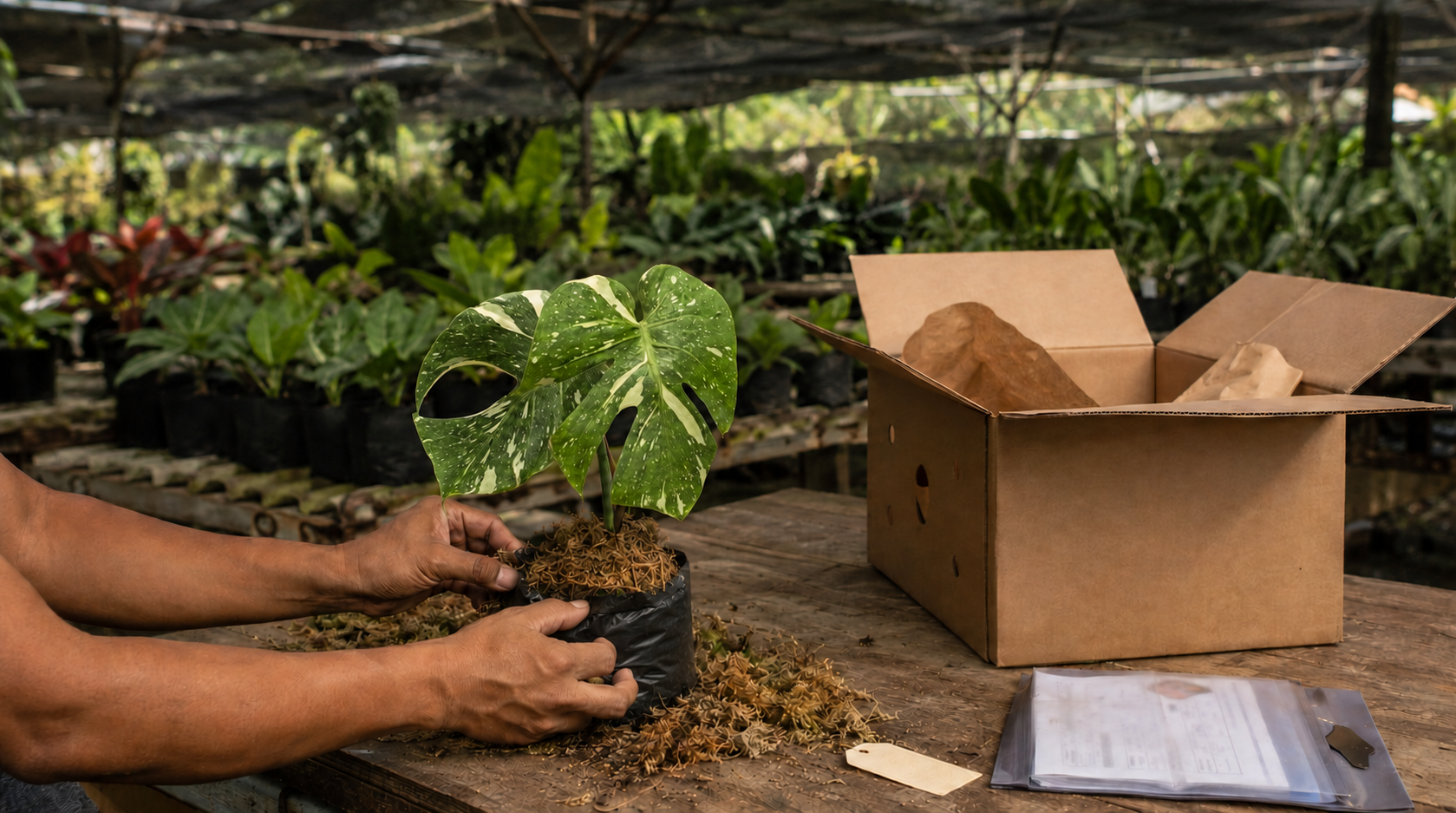From Indonesia to Your Door: How We Ship Tropical Plants🍃